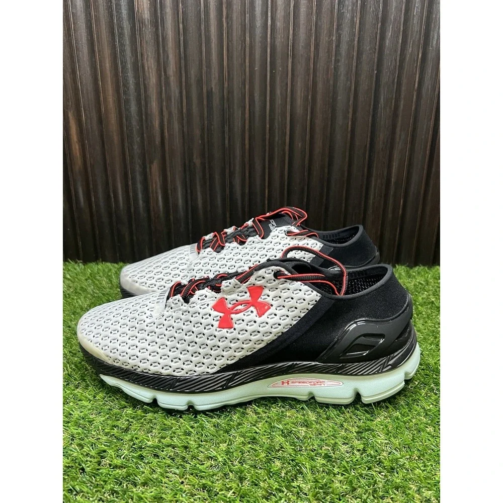 Size 9 - Under Armour UA Speedform Gemini Mens Shoes Sneakers White Black NEW